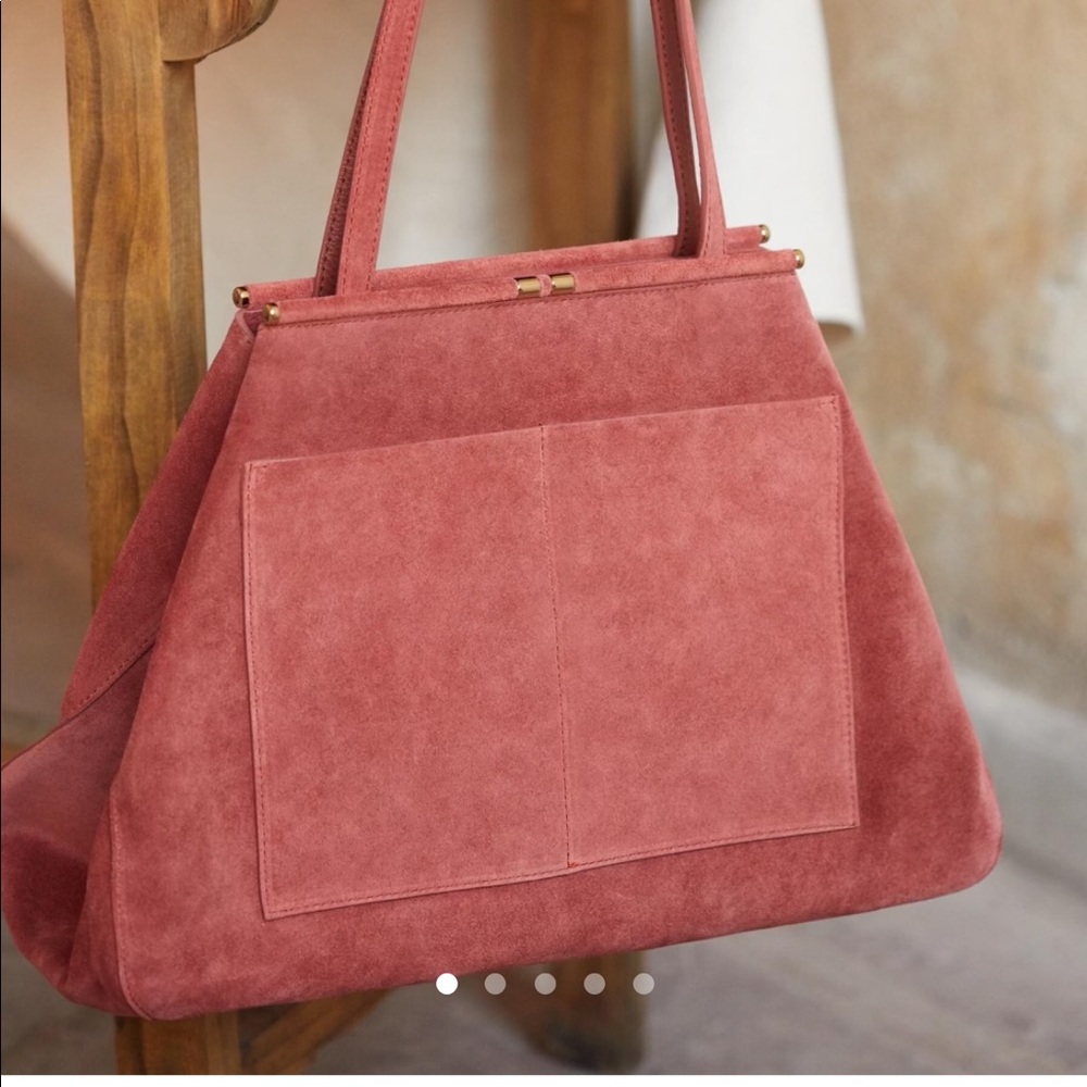 Sezane FRANCOISE bag in blush, fair condition